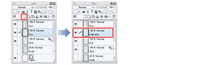 clip studio separate colors into layers