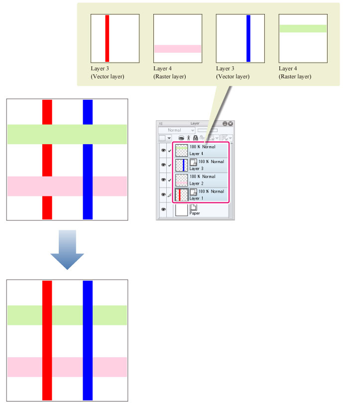 convert raster to vector clip studio