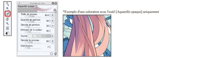CLIP STUDIO PAINT Guide de Démarrage - Préparation de l'outil de dessin
